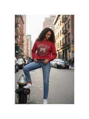 Vintage 90’s Chicago Bulls Sweatshirt Medium Crewneck Pullover NBA Made USA